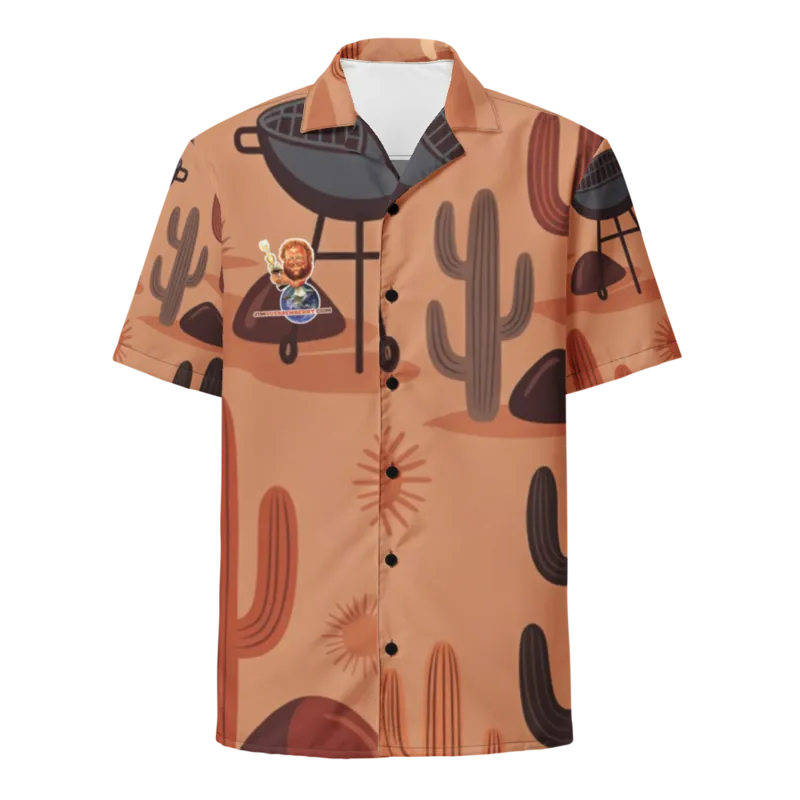 Jim Q All-Over Print Hawaiian Shirt