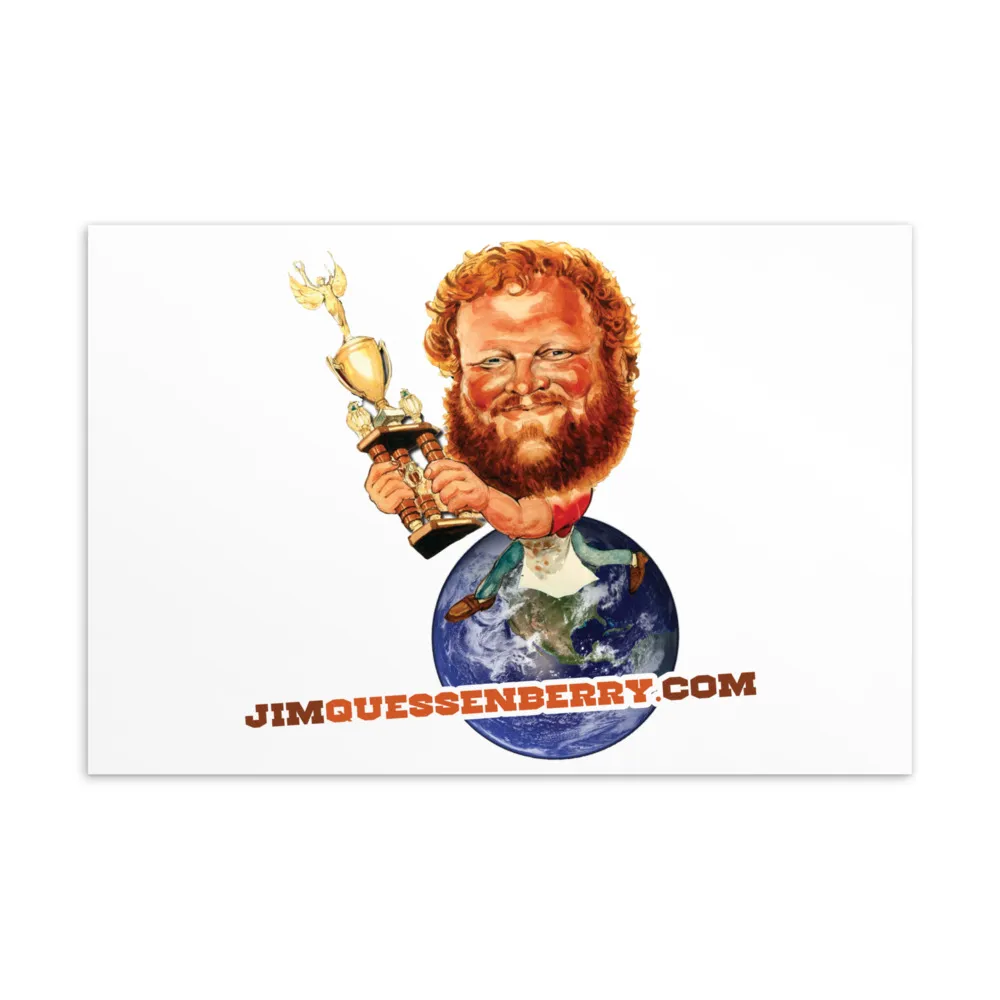 Jim Q Recipe Postcard