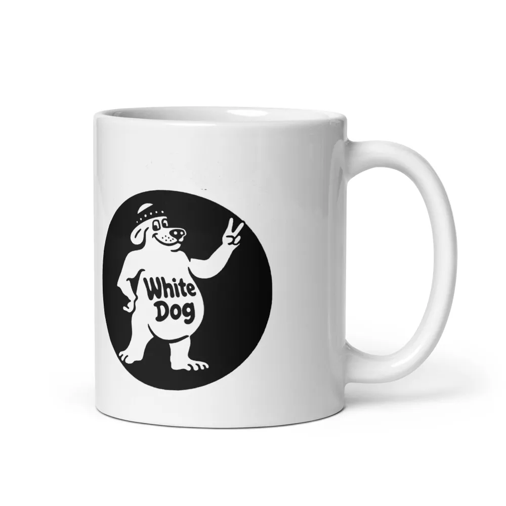 White Dog Championship Mug