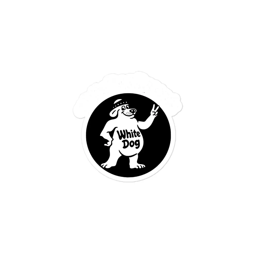 White Dog Sticker Pack