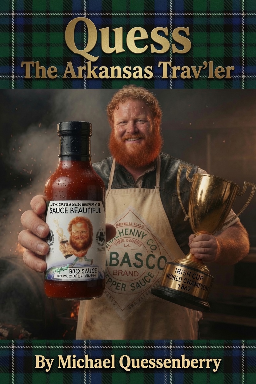 Quess: The Arkansas Trav'ler — book cover by Michael Quessenberry